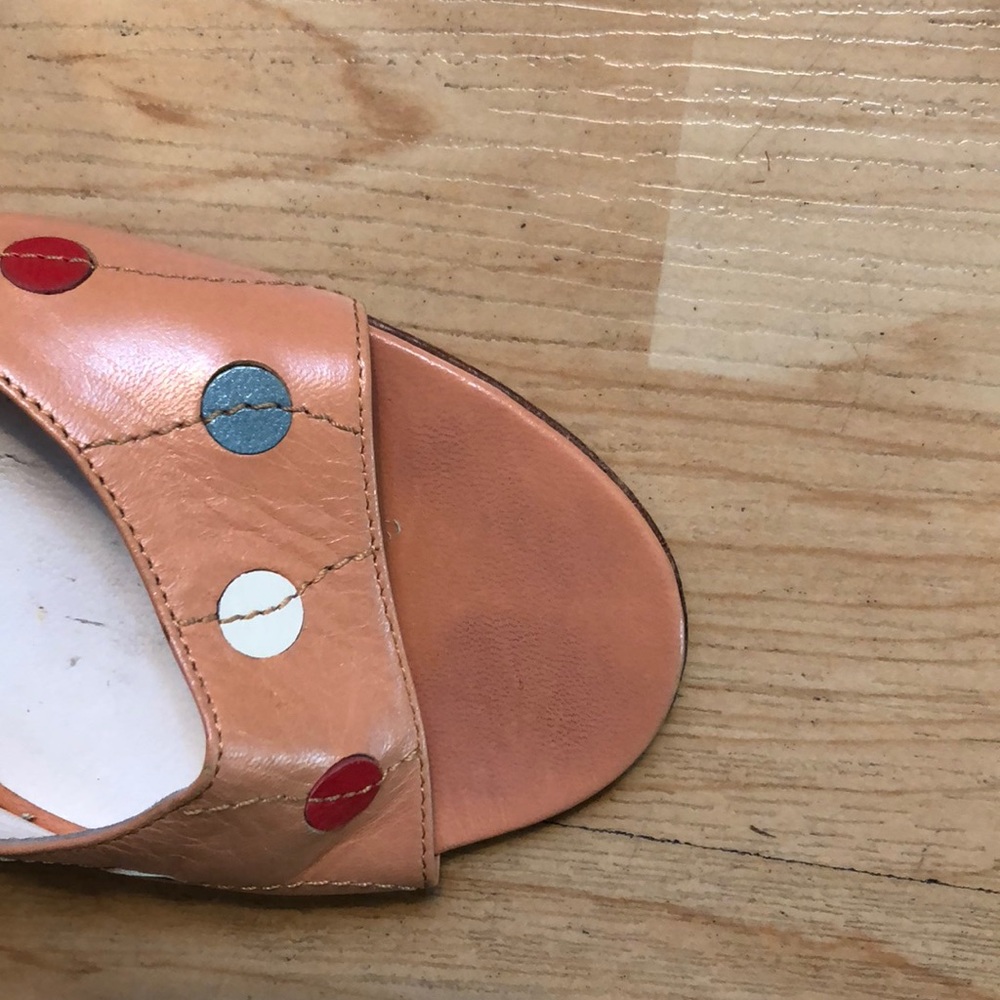 Marc Jacobs Peach Polka Dot Mules Or Slides - image 7